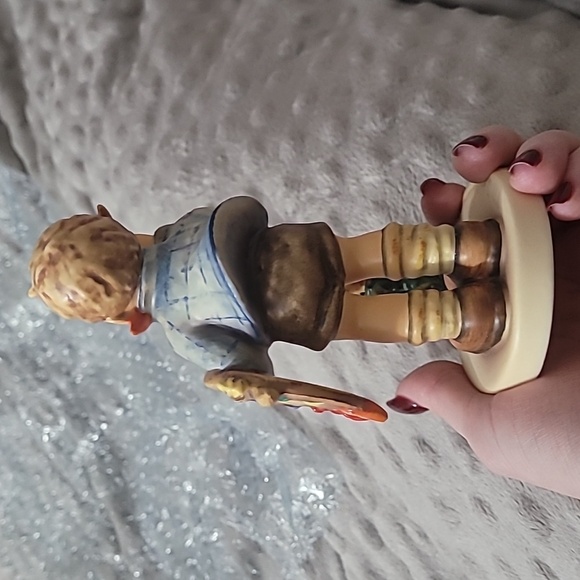 Vintage goebel Hummel artist with easel 2 piece set 304 1955 rare - Picture 11 of 17